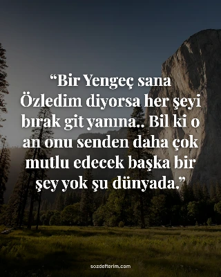 Bir Yengeç sana Özledim diyorsa her şeyi bırak git yanına.. Bil ki o an onu senden daha çok mutlu…