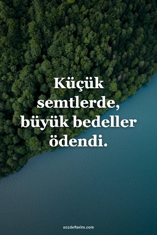Küçük semtlerde, büyük bedeller ödendi.